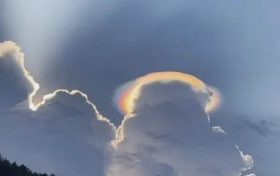 寧強(qiáng)、佛坪同日出現(xiàn)“七彩祥云”，氣象專家解析科學(xué)成因縮略圖