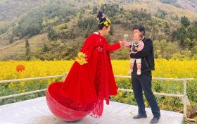 云巔巴山喜迎嘉賓，棧道花海歡慶盛典 | 快來(lái)寧強(qiáng)巴山棧道花海共同邂逅春的美麗縮略圖