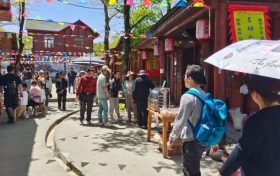 “五一”第二天，漢江源是這樣的……縮略圖