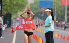 城固運(yùn)動(dòng)員獲全國(guó)競(jìng)走大獎(jiǎng)賽冠亞軍縮略圖