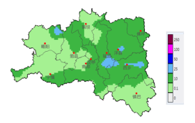 暴雨、局地大暴雨！漢中將迎來大范圍降水天氣縮略圖